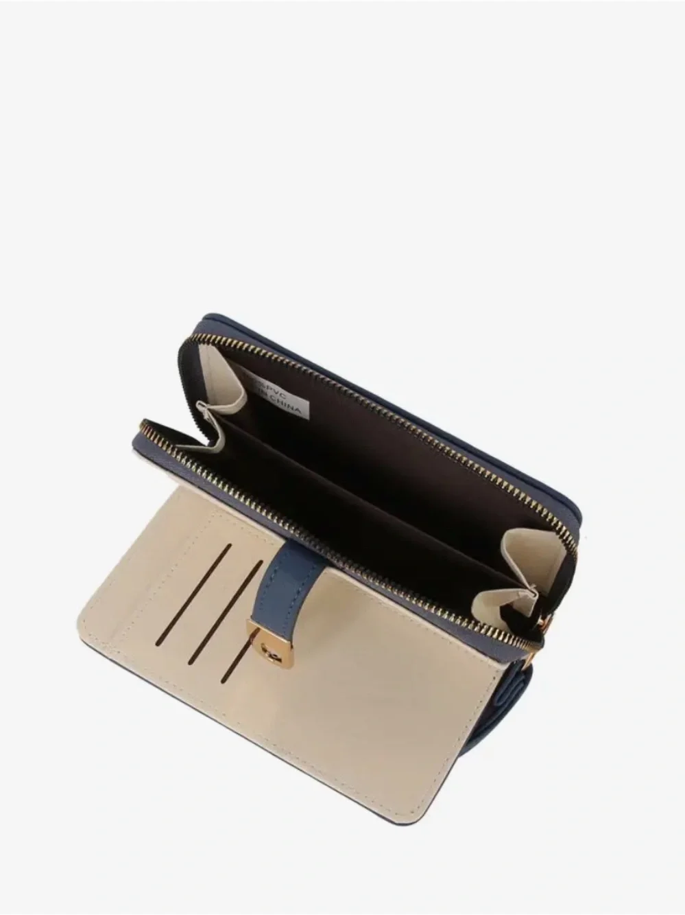 Double Compartment Wristlet Wallet